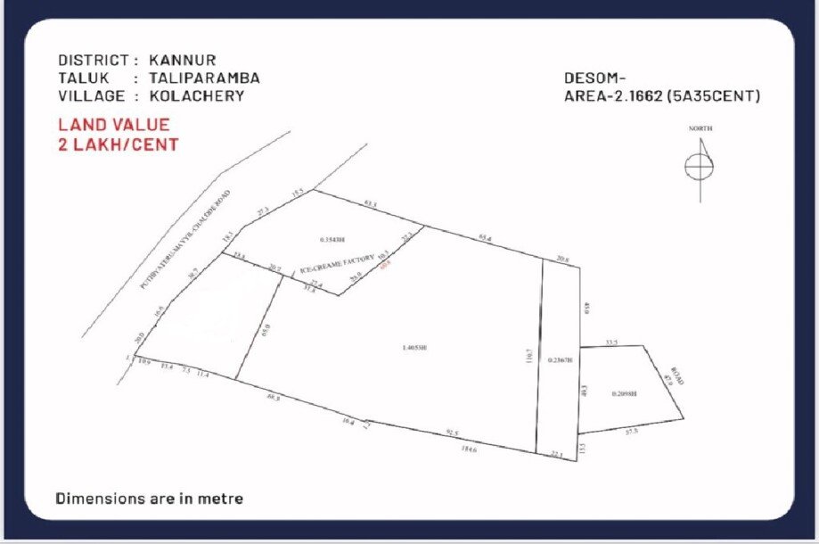 മയ്യിൽ പഞ്ചായത്ത് പാടിക്കുന്ന്  5 ഏക്കർ 30 സെൻറ് സ്ഥലം വില്പനയ്ക്-3