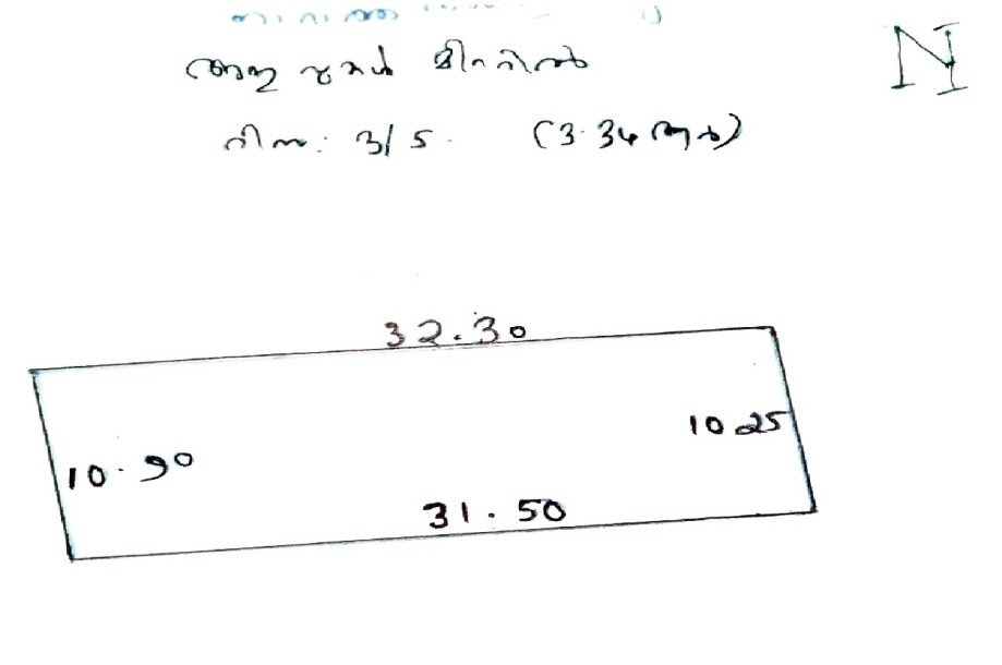 നാറാത്ത് പഞ്ചായത്ത്   കണ്ണാടിപ്പറമ്പ്   8 ½  സെന്റ് സ്ഥലം വില്പനയ്ക്-3