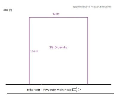 തൃക്കരിപ്പൂർ 18.5 സെന്റ് സ്ഥലം വില്പനയ്ക്-3