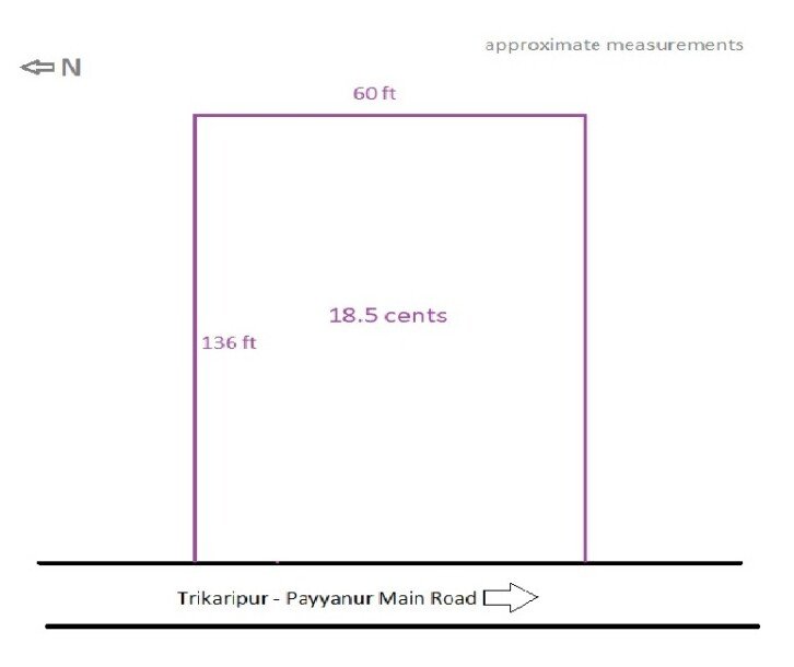 തൃക്കരിപ്പൂർ 18.5 സെന്റ് സ്ഥലം വില്പനയ്ക്-3